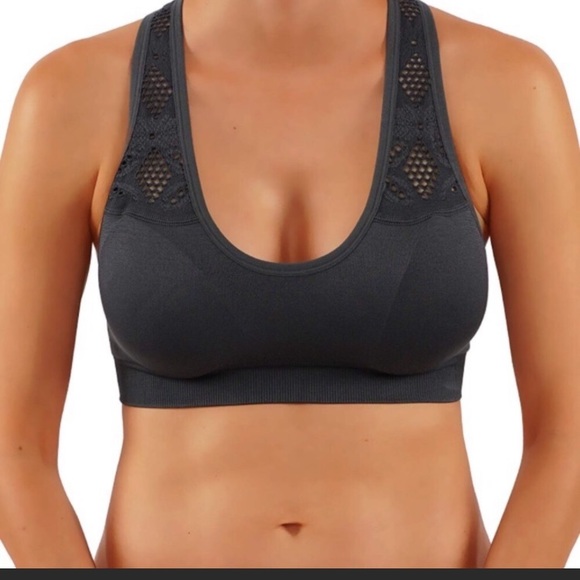 Other - Dark gray sports bra medium impact